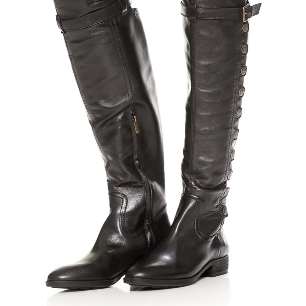 Sam Edelman Pierce OTK boot Black Sz 9
